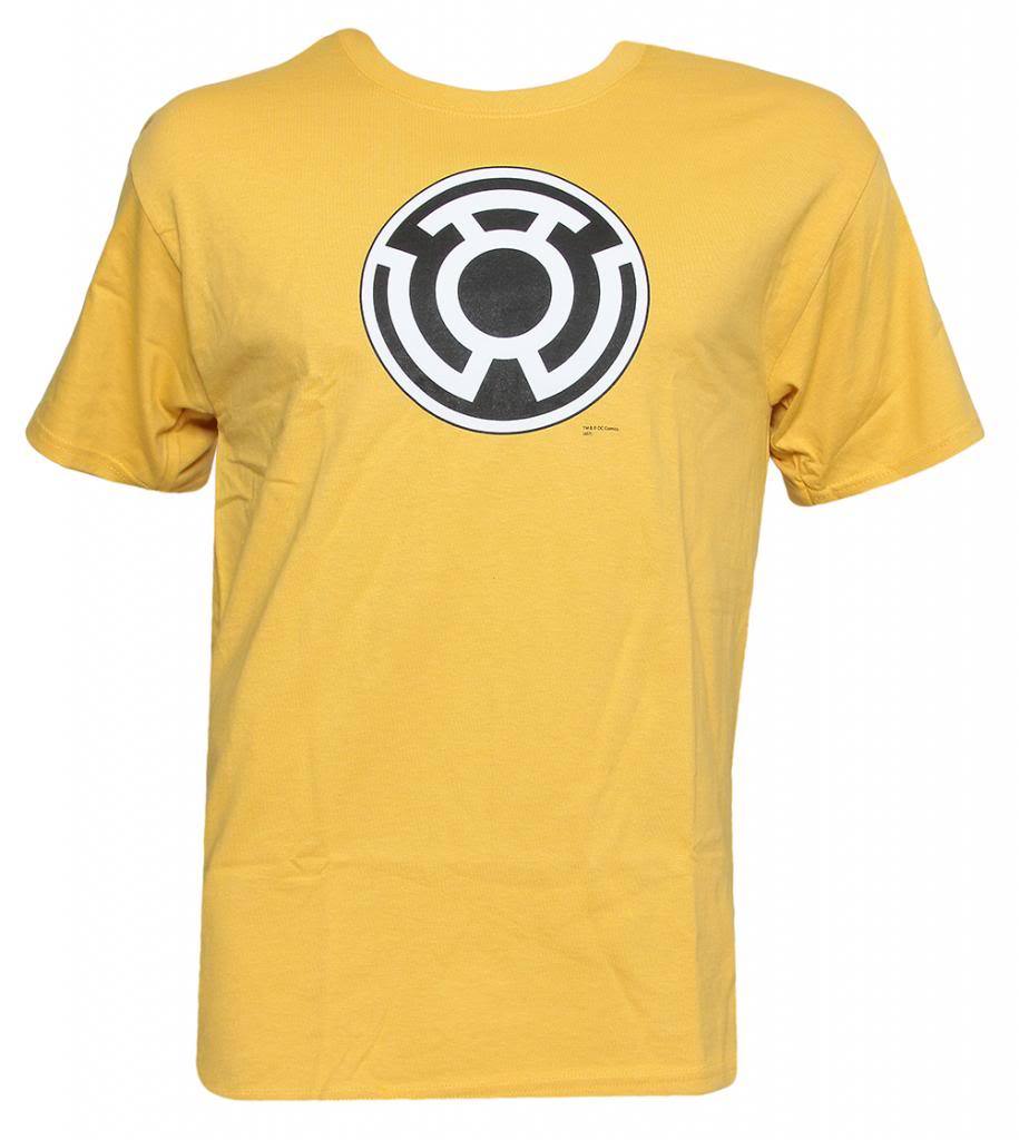 Officially Licensed DC Comics SINESTRO CORPS Symbol T-Shirt, M