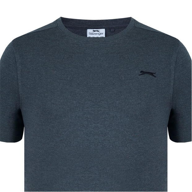 Mens Slazenger 100% Cotton Plain Crew Neck T Shirt XS S M L XL XXL 3XL 4XL BNWT