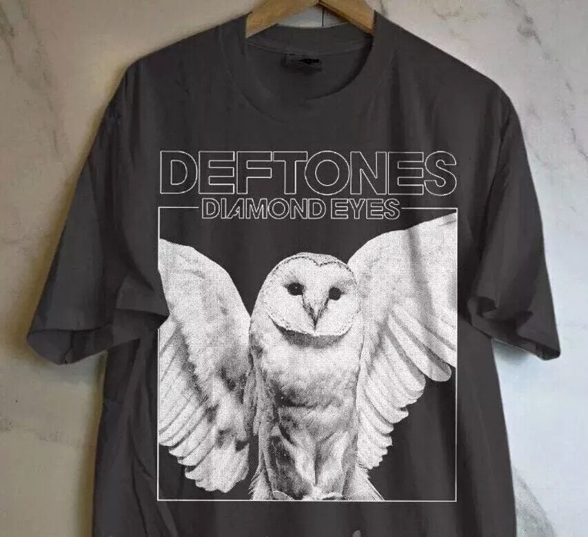 Deftones Rock Band Shirt, Deftones Diamond Eyes Unisex Black T-shirt Size S-5XL