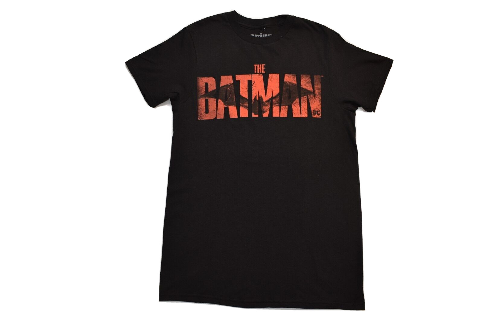 The Batman Mens DC Comics Movie Drawn Bat Graphic Black Shirt New S-2XL