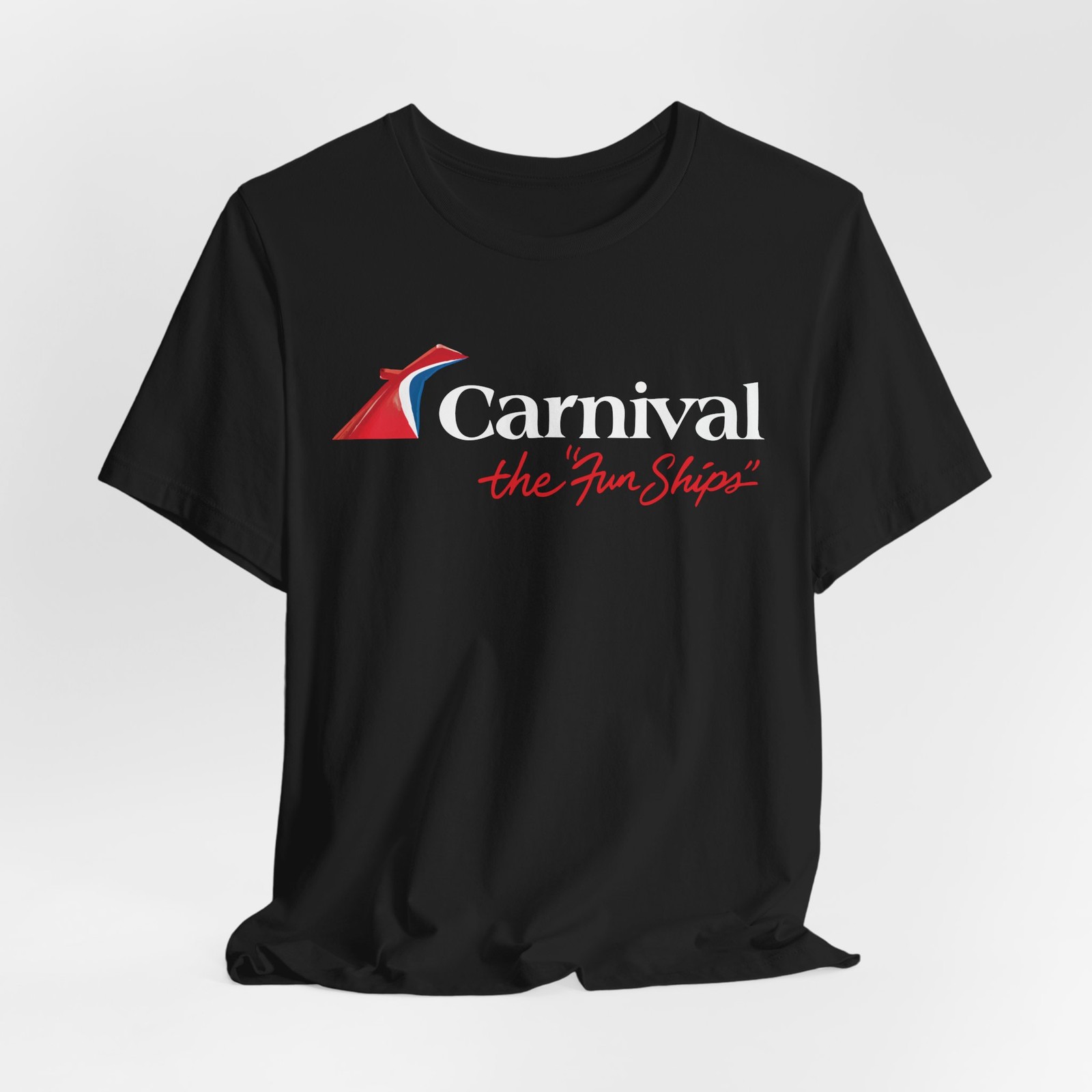 Carnival Cruise Line Style Logo Unisex T-Shirt Vacation Travel Ship Tee S–5XL