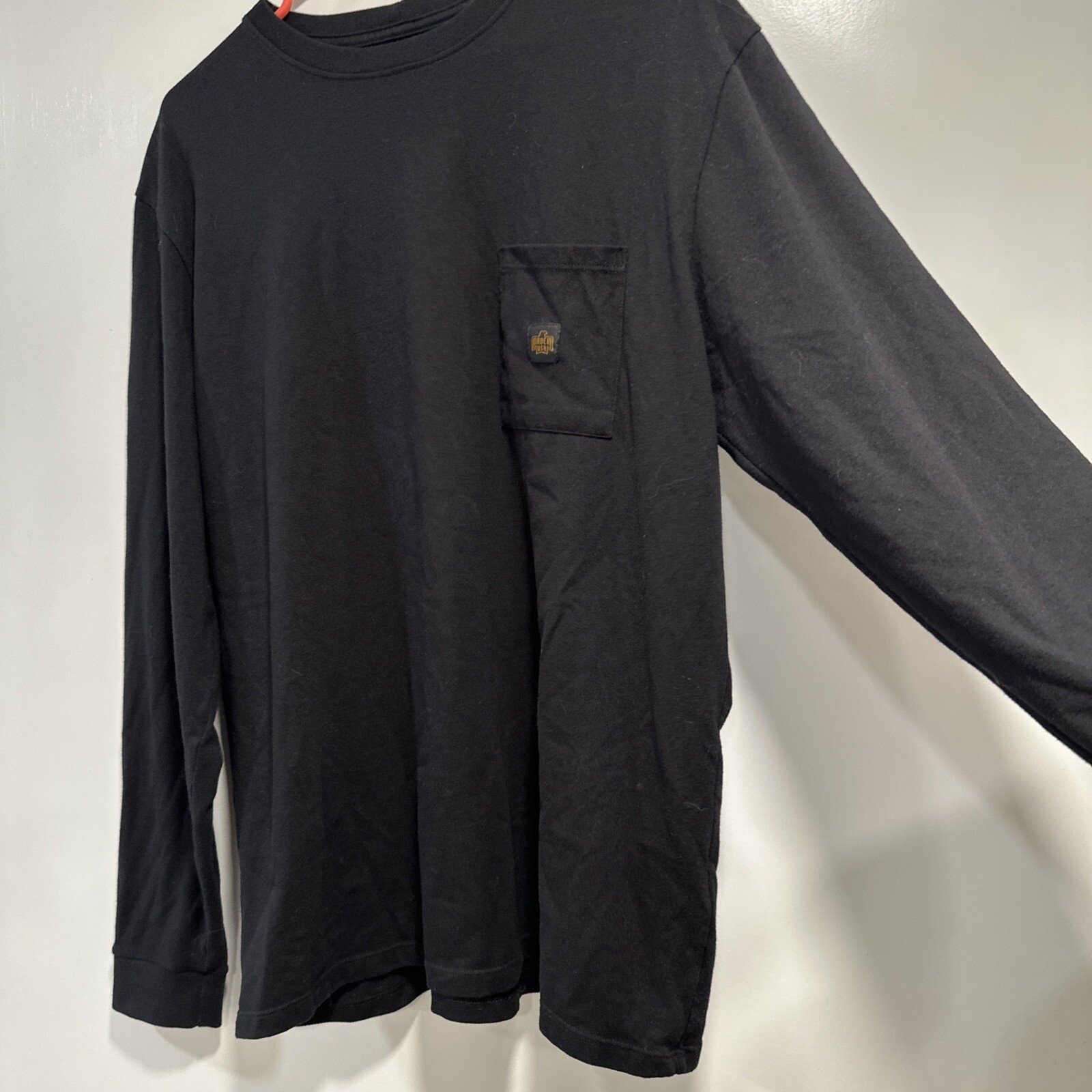 Smith + Rogue Long Sleeve T-Shirt Men’s Sz XL Black Crew Neck W/Pocket