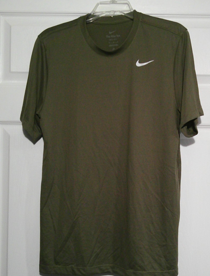 NIKE DRI-FIT ‘THE NIKE TEE’ Short Sleeve ACTIVE T SHIRT , SIZE M #T546-7