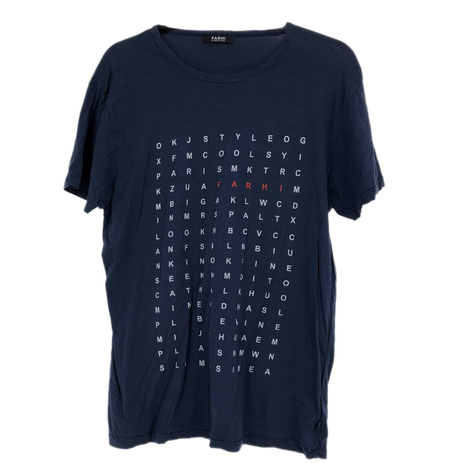 NICOLE FARHI Blue Basic T-Shirt | Perfect for Any Occasion