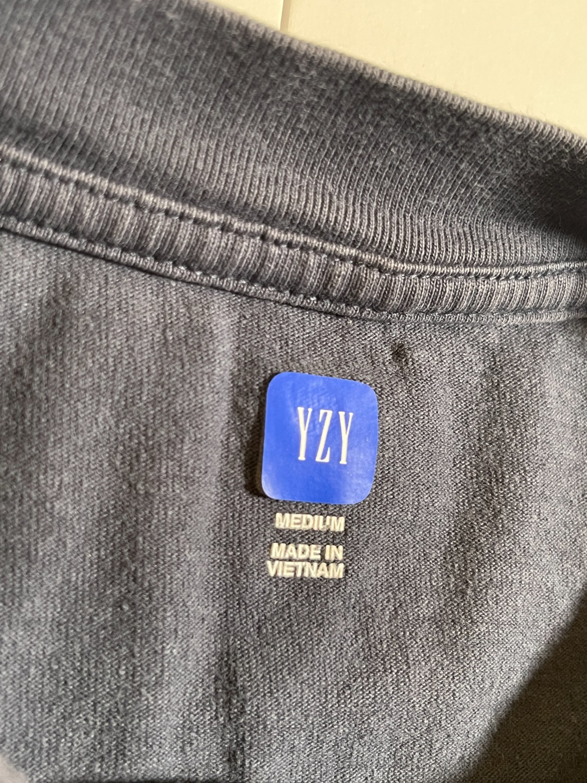 Yeezy x GAP YZY Black T Shirt Size Size Medium Kanye West Ye