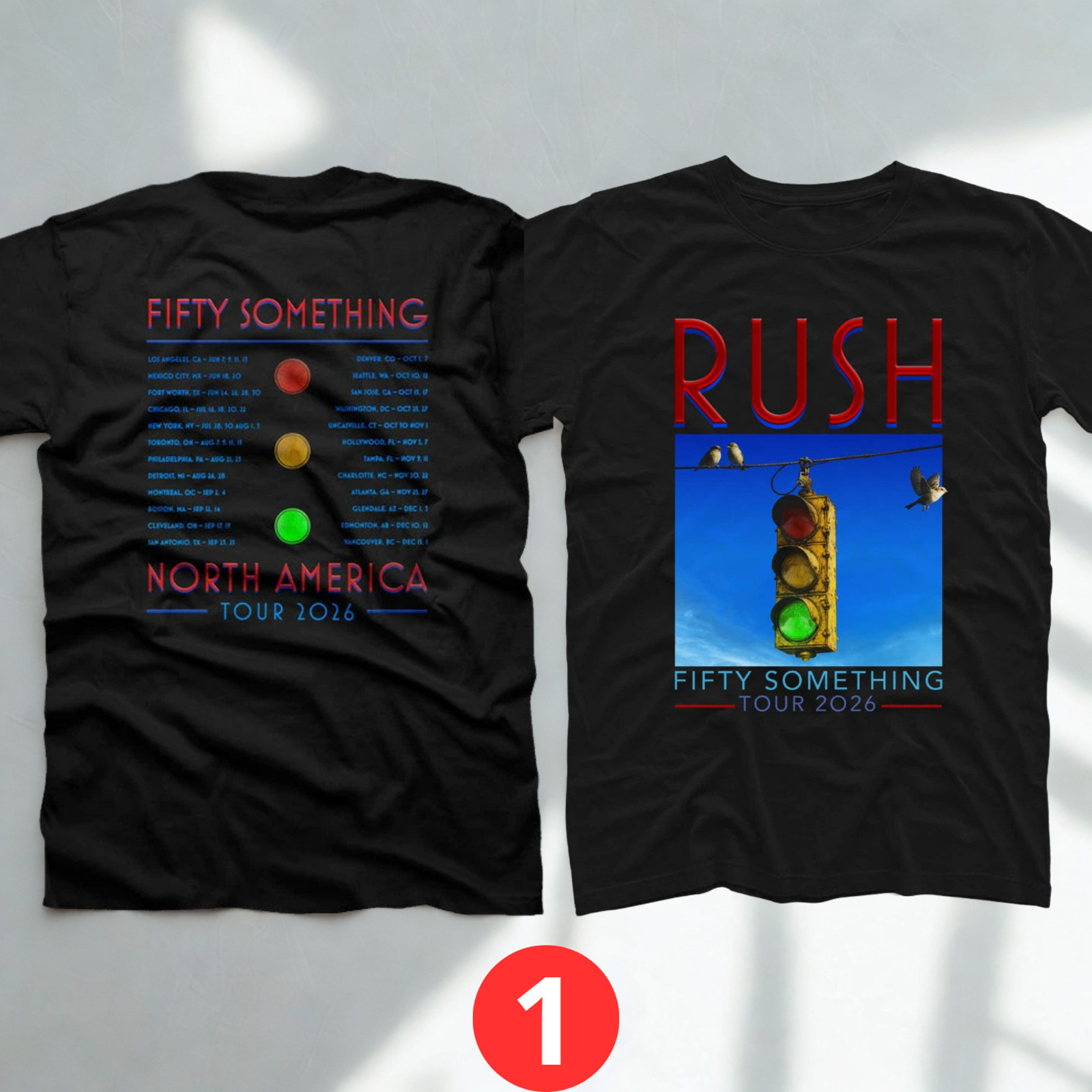 RUSH Fifty Something Tour 2026 Shirt, North America Concert Tee Gift , Reprint