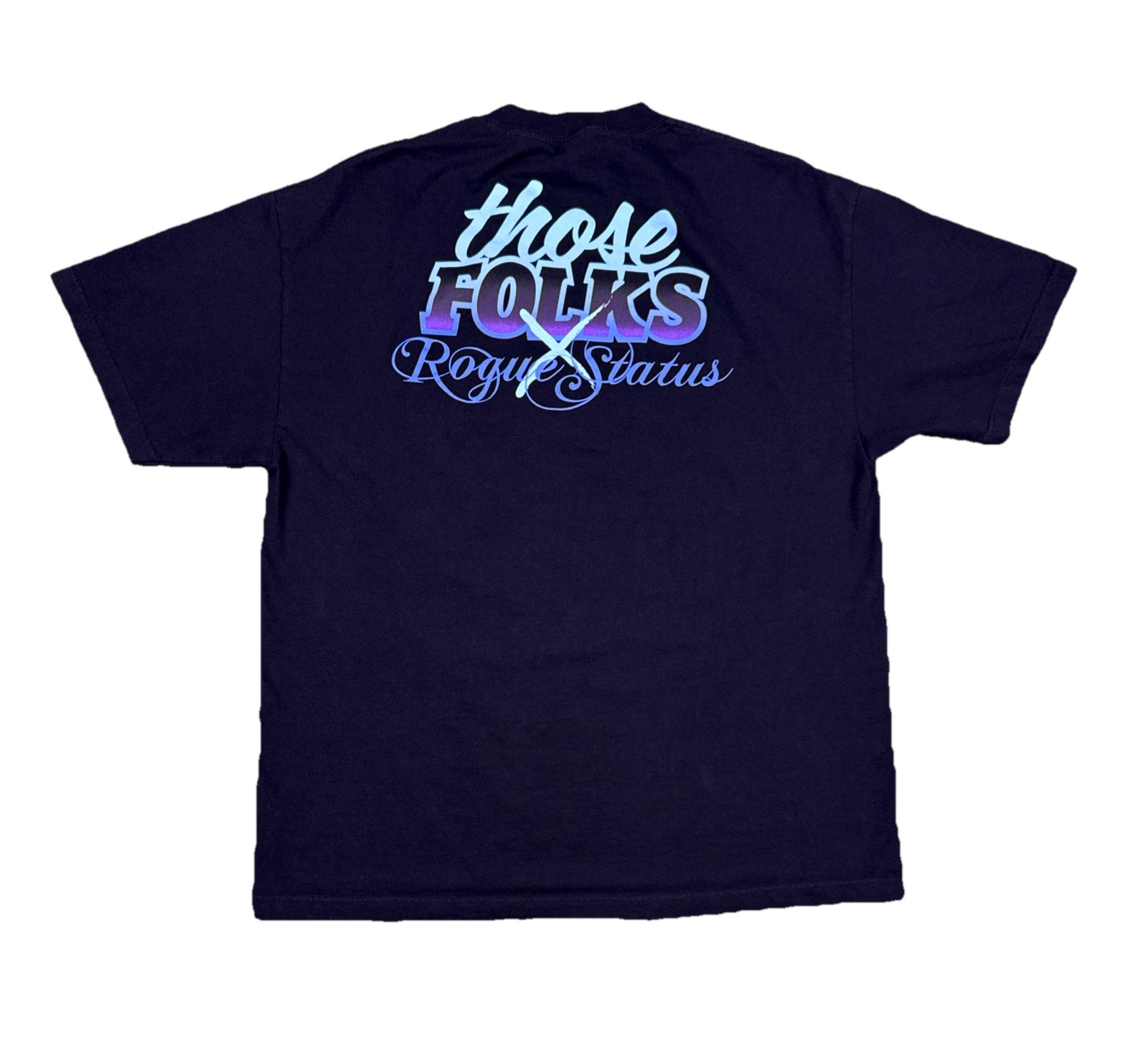 Those Folks X Rogue Status Collaboration Graphic T-Shirt DTA Rob Dyrdek Men’s XL
