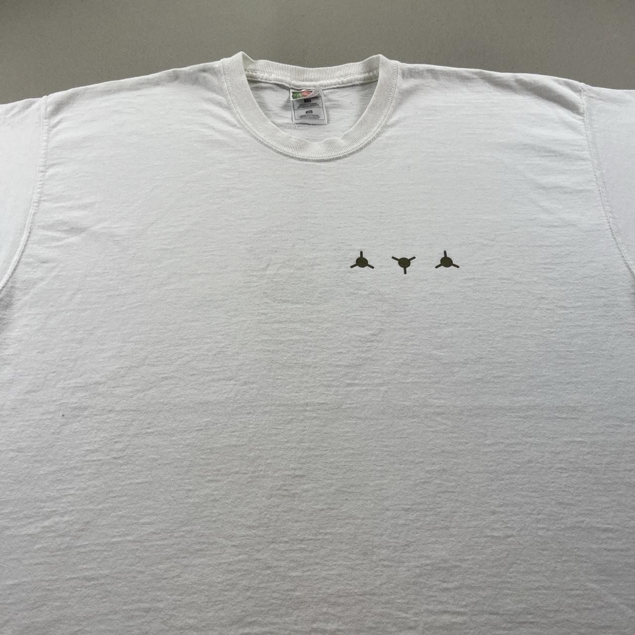 Vintage MTV T-Shirt Mens XL White Music Television Logo Video Promo Hip Hop 90s