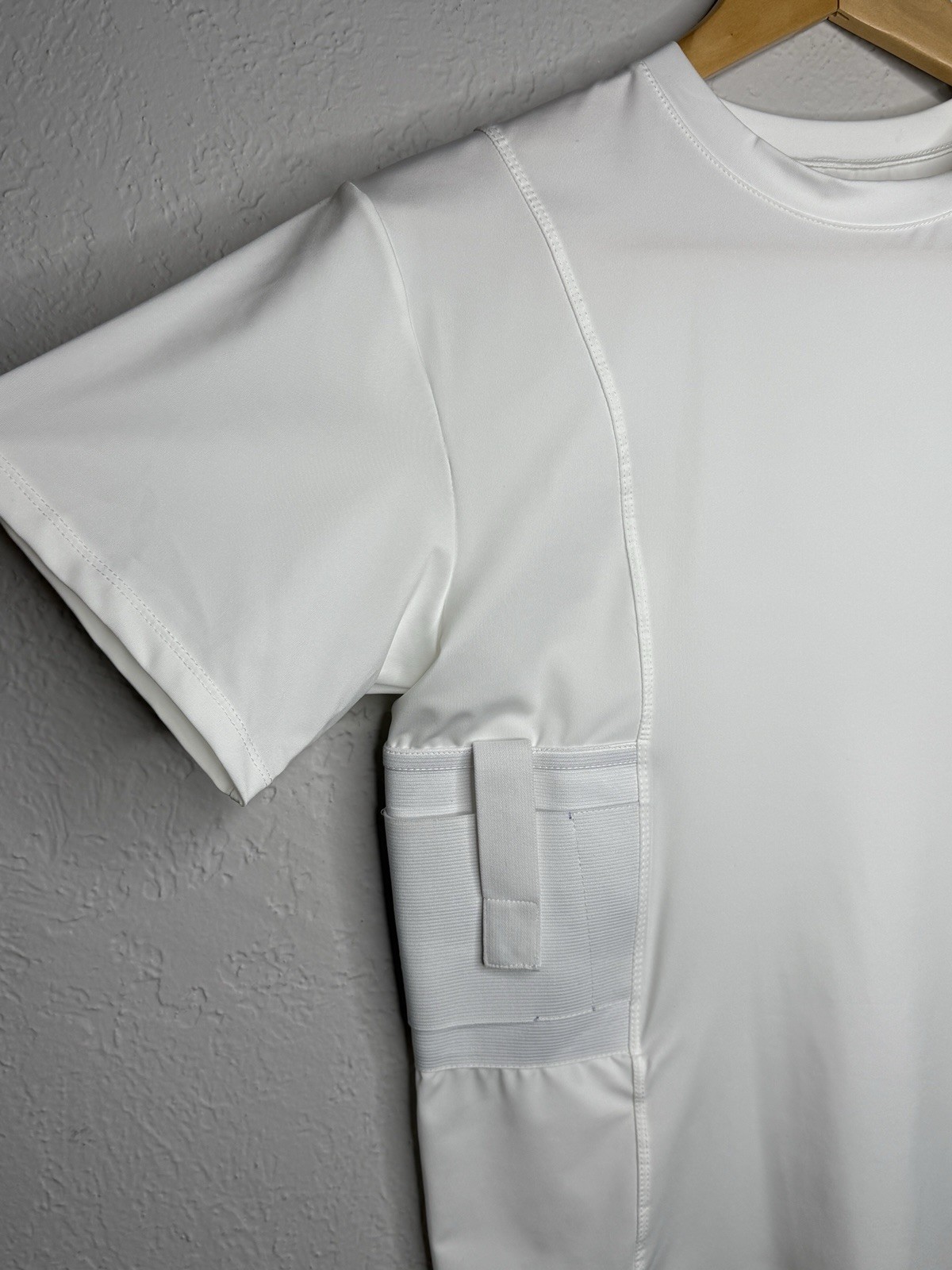 Lilcreek Concealed Carry Compression Shirt Men’s Size L White Tactical Holster