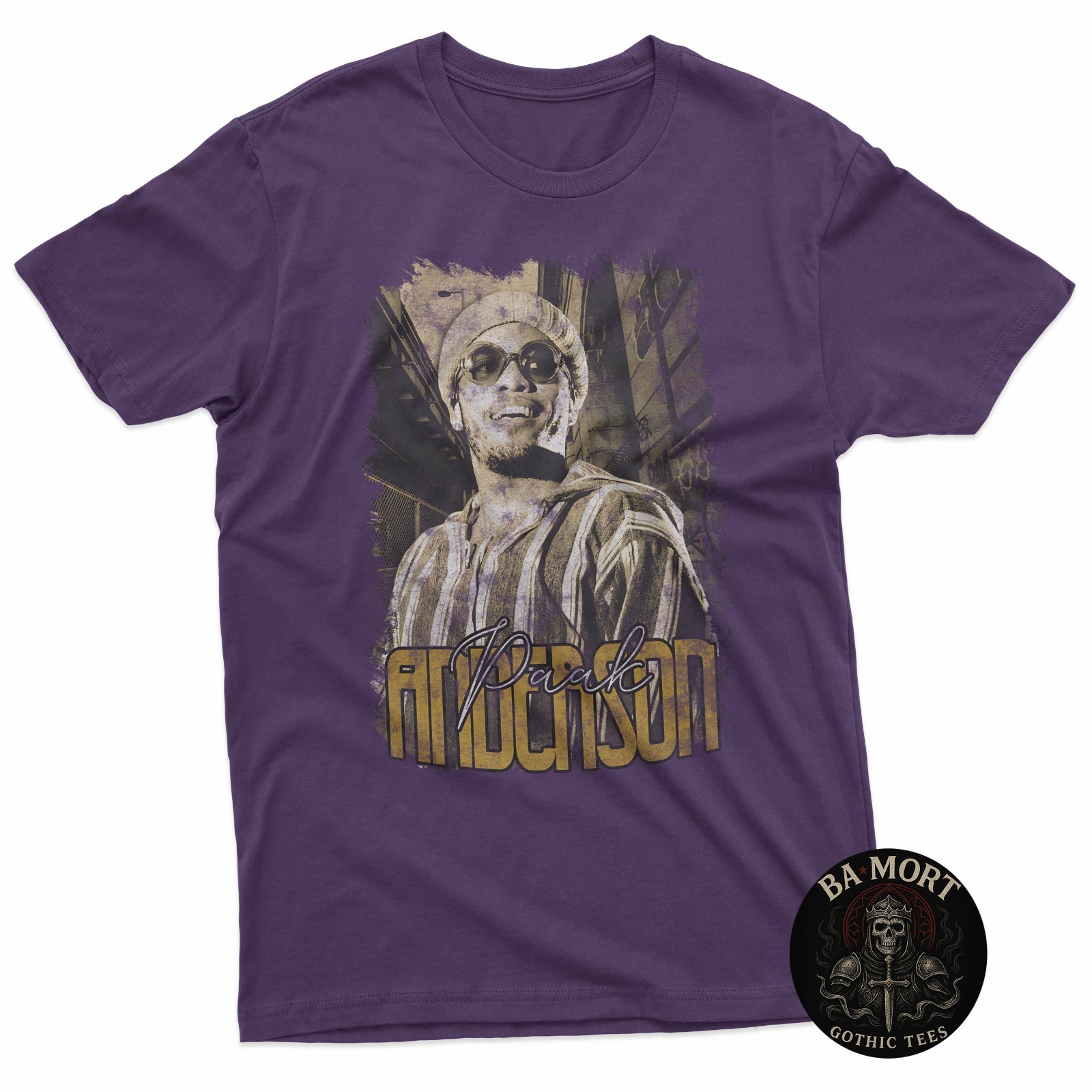 Anderson Paak Vintage Retro Grunge Hip Hop Music Art T-Shirt
