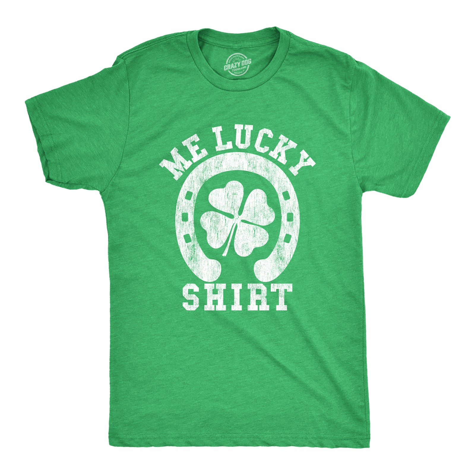 Mens Me Lucky Shirt T Shirt Funny Leprechaun Saint Patricks Day St Patty Tee