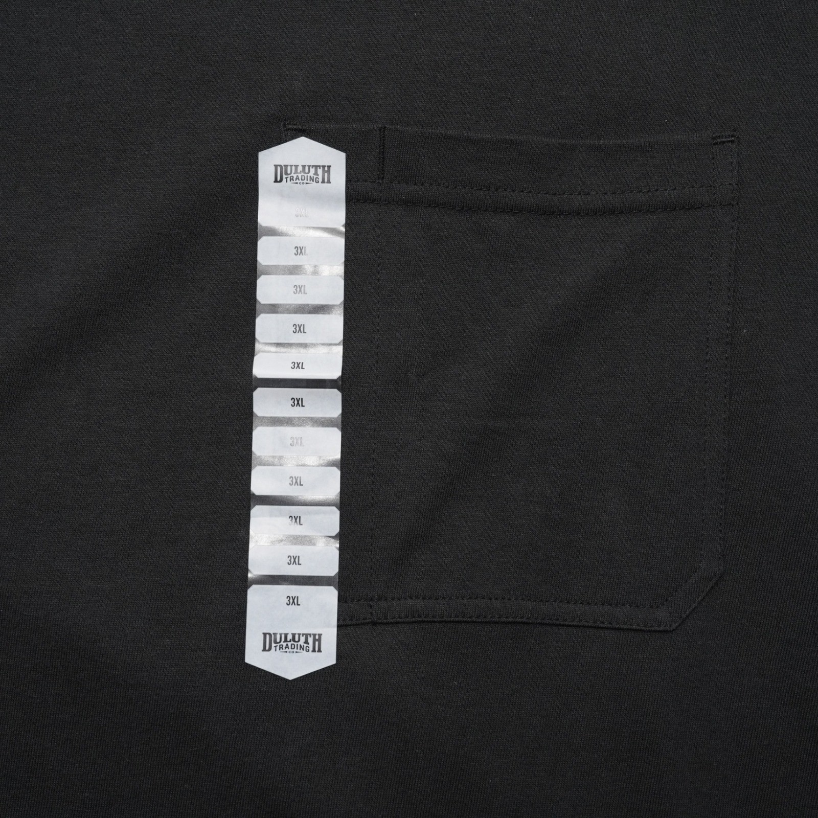 Duluth Trading 40 Grit T Shirt Men 3XL Black Pocket Workwear Tee
