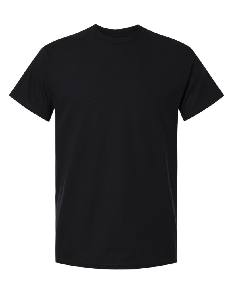 Gildan 5000 Heavy Cotton T-Shirt Unisex Plain Blank Crewneck Short Sleeve Tee