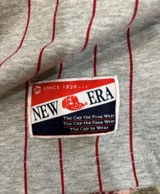 New Era Cincinnati Reds Grey THROWBACK Design Short Sleeve Tshirt Mens XL