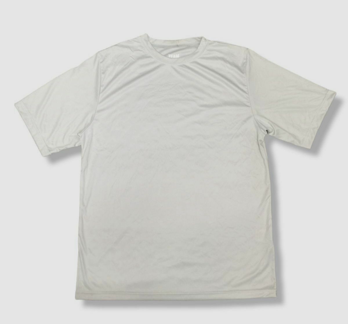 $25 Team 365 Men’s Gray Sportswear T-Shirt Crew T-Shirt Size Medium