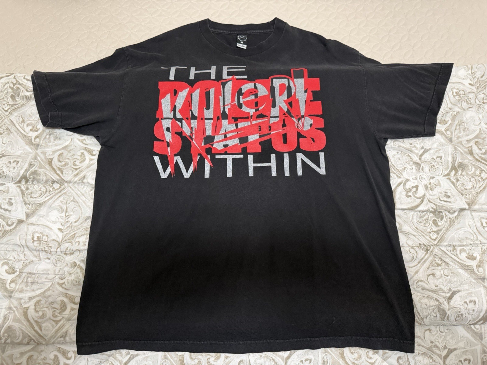 Rogue Status The Rogue Status Within Men’s t-shirt VINTAGE RARE Black Red XL