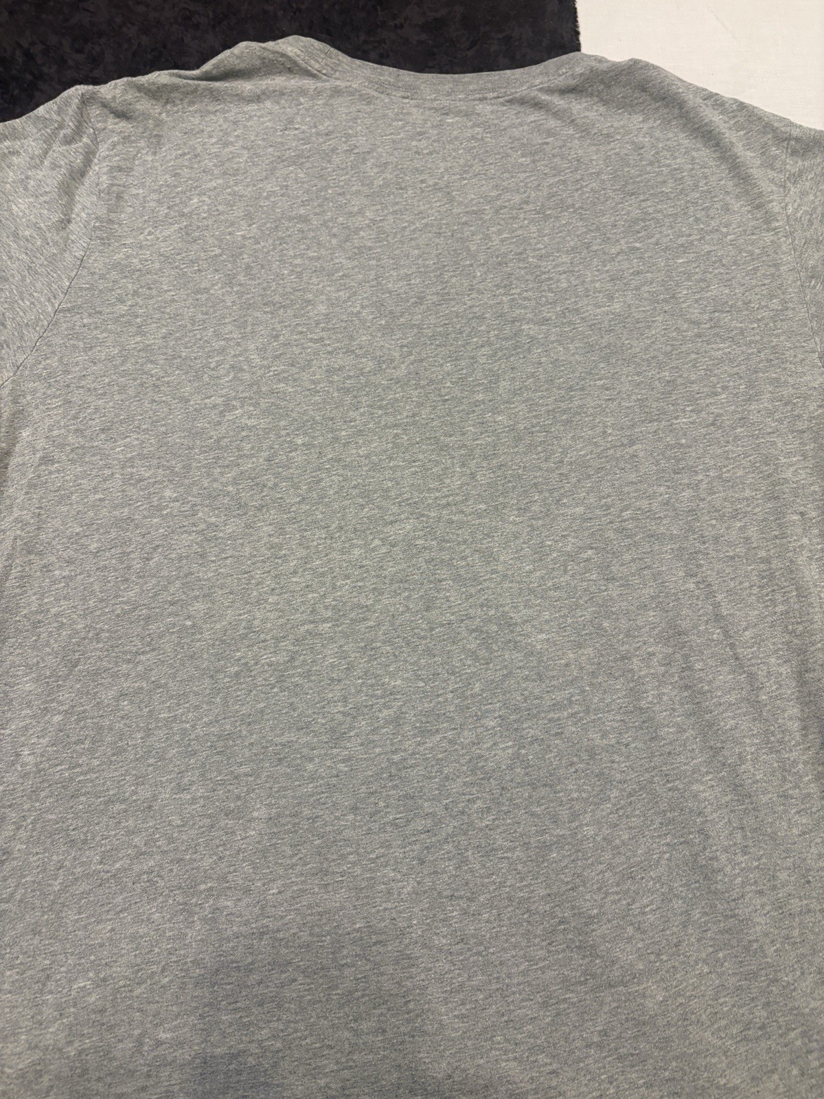 Nike Shirt Large Gray Just Do It Swoosh Graphic Short Sleeve Mens Size XL