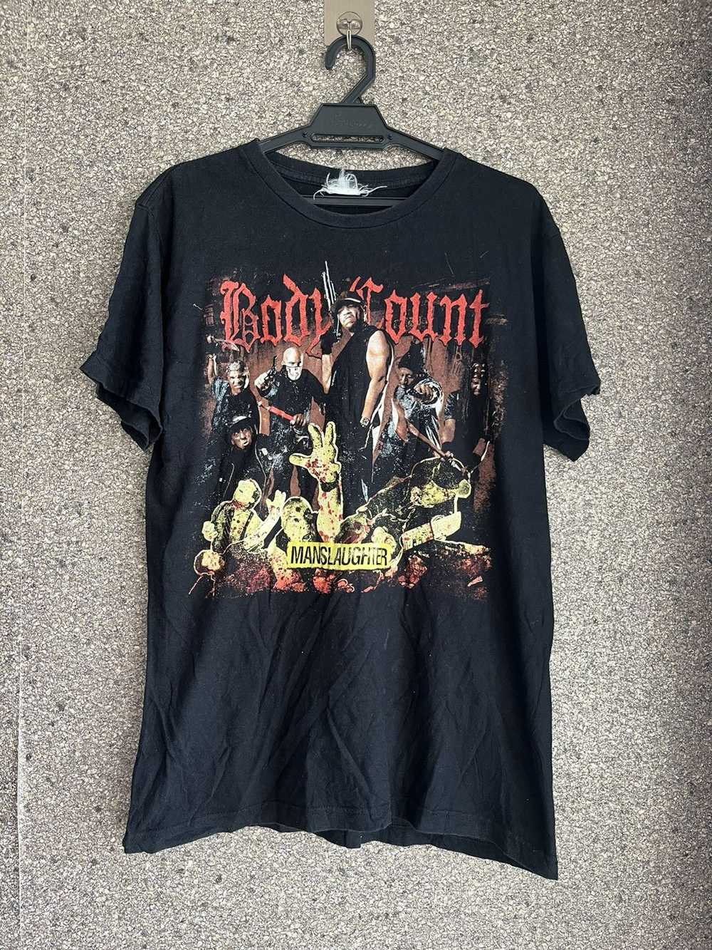 RARE Vintage Body Count T-Shirt – Ice-T FT13 Rap Metal 90s Full sizes PA7777