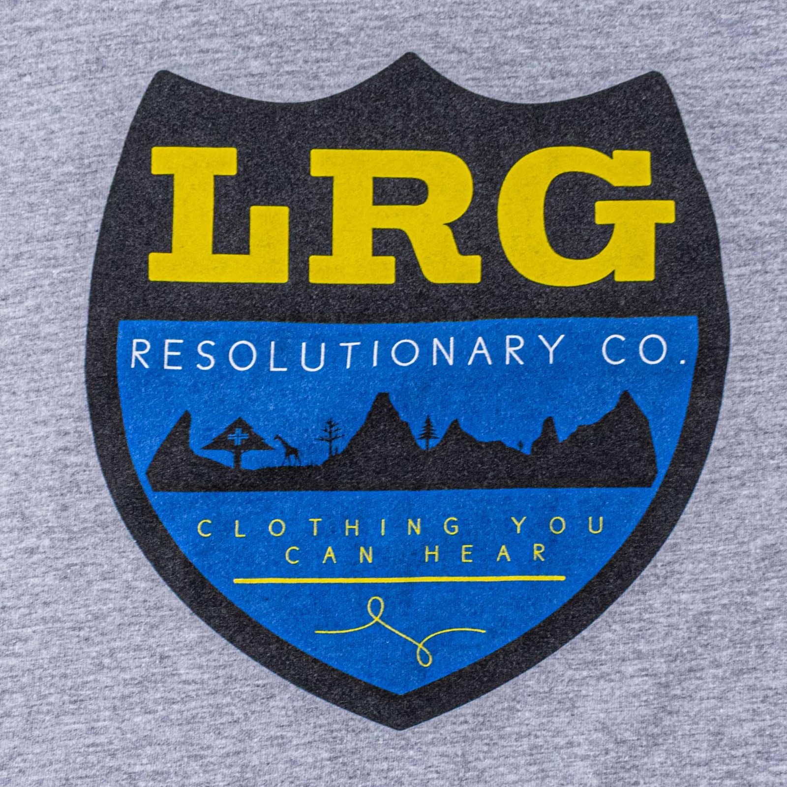 LRG Resolutionary Co Shirt Large Mens Graphic Tee Y2K Cyber Skater Streetwear L