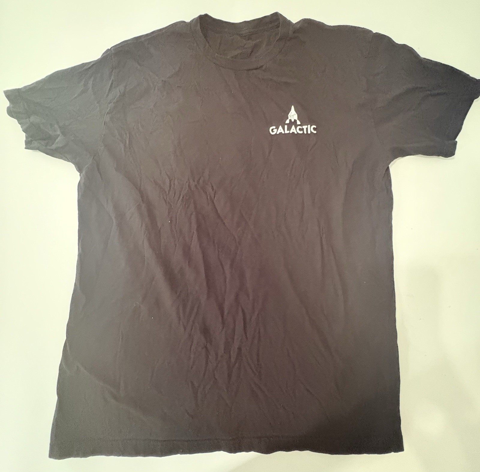 — Virgin Galactic | Dna Of Flight | Size Large | Black Tshirt —