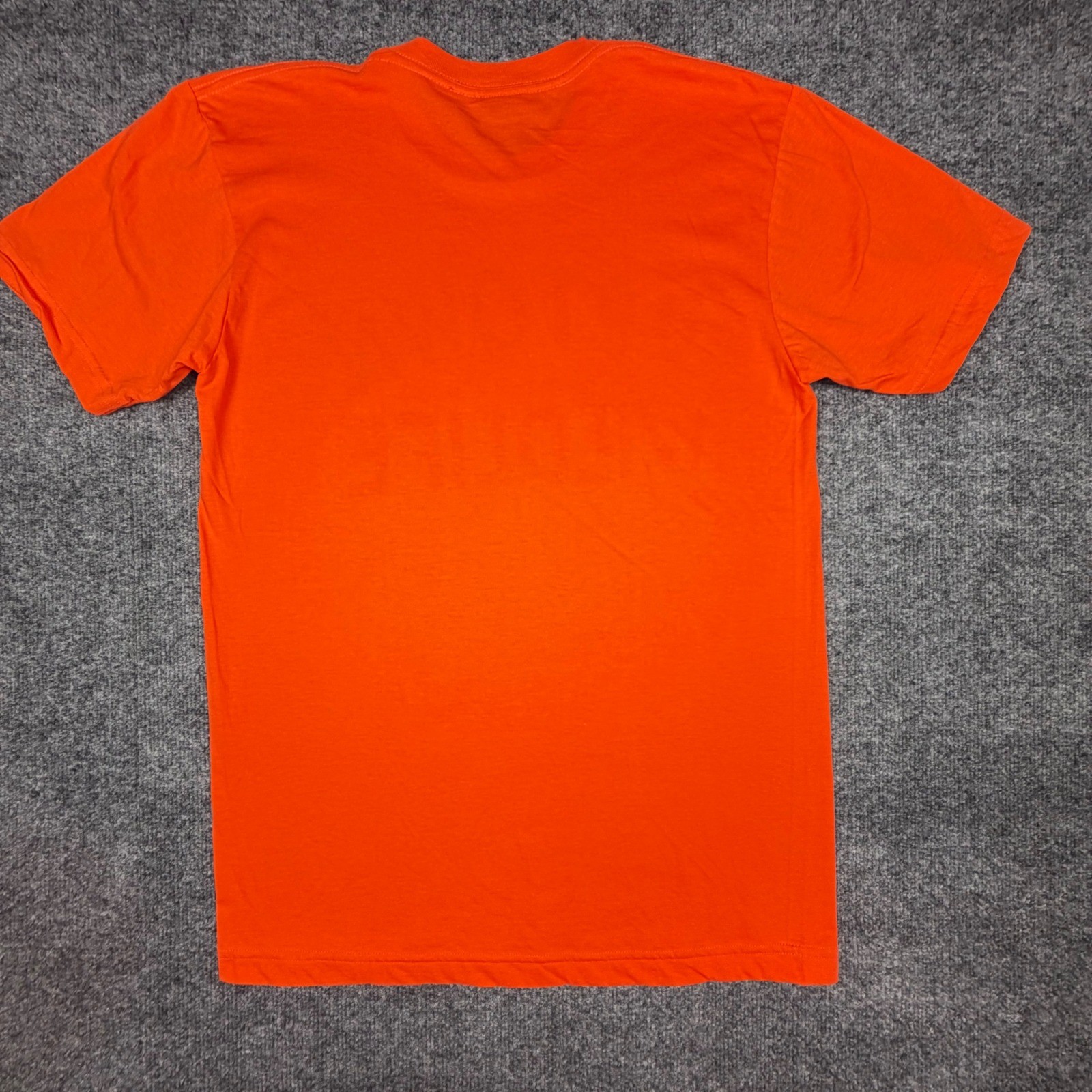 Only NY Uptown Wildlife Crew Neck Cotton T-Shirt Orange Streetwear Size M