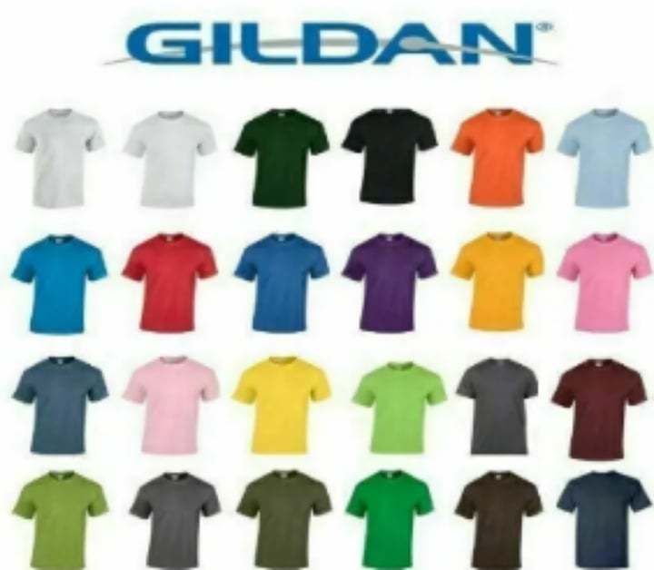 Gildan T-Shirt Heavy Cotton Men’s Solid Short Sleeve New (Other) S-3X $4-$7.50