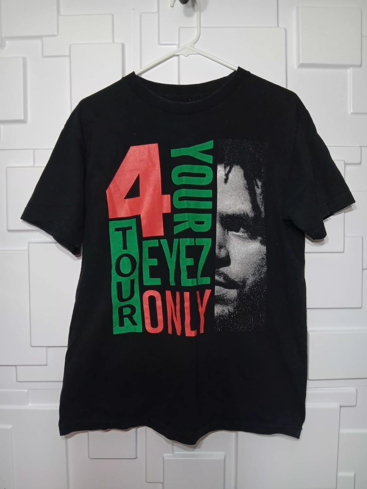 J Cole 4 Your Eyez Only 2017 World Tour T-Shirt Mens Medium Black Tee Dreamville