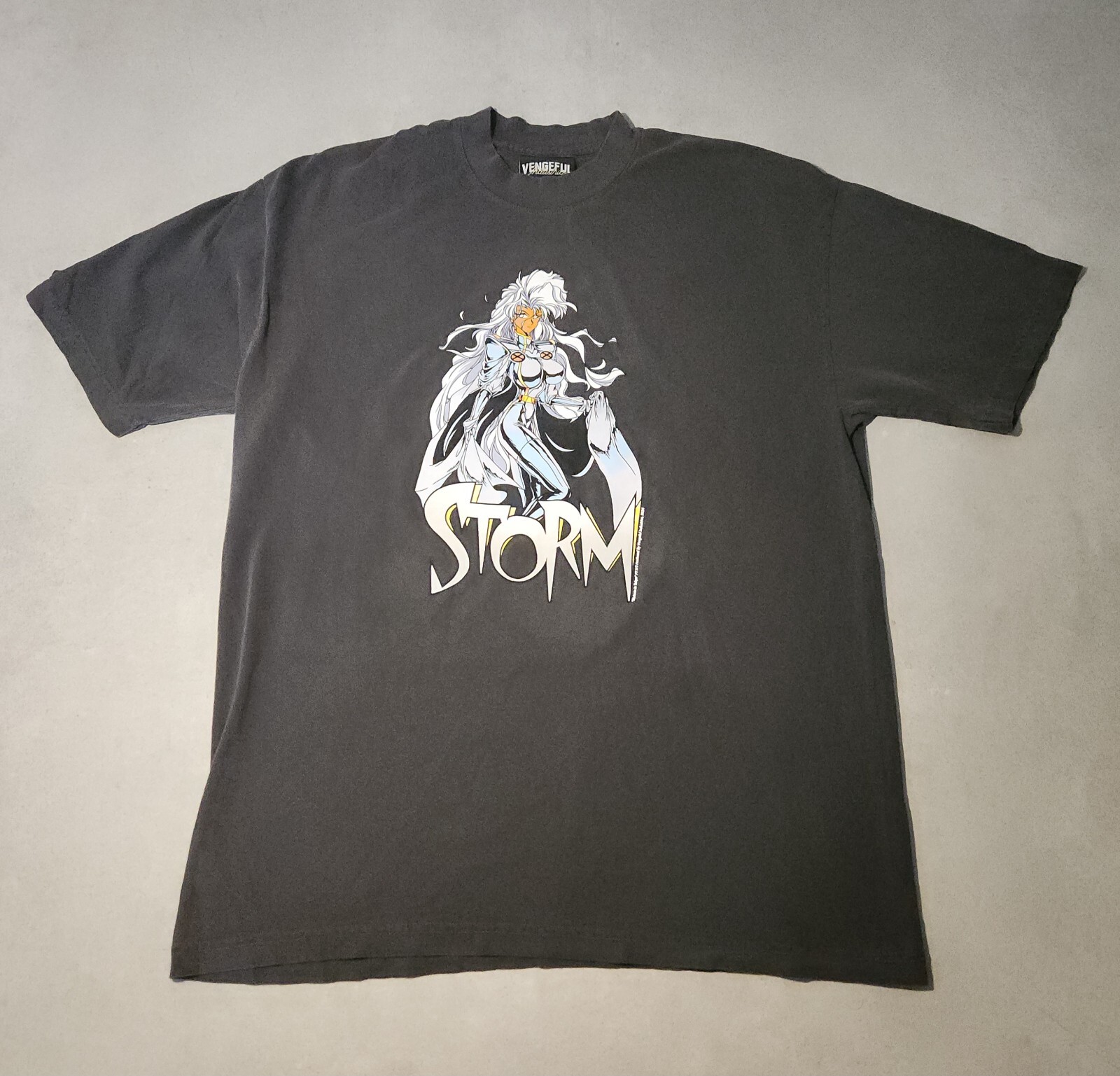 Vengeful Industries – “Mutants In Tokyo C” LAA V. Black Large Screen Printed Tee