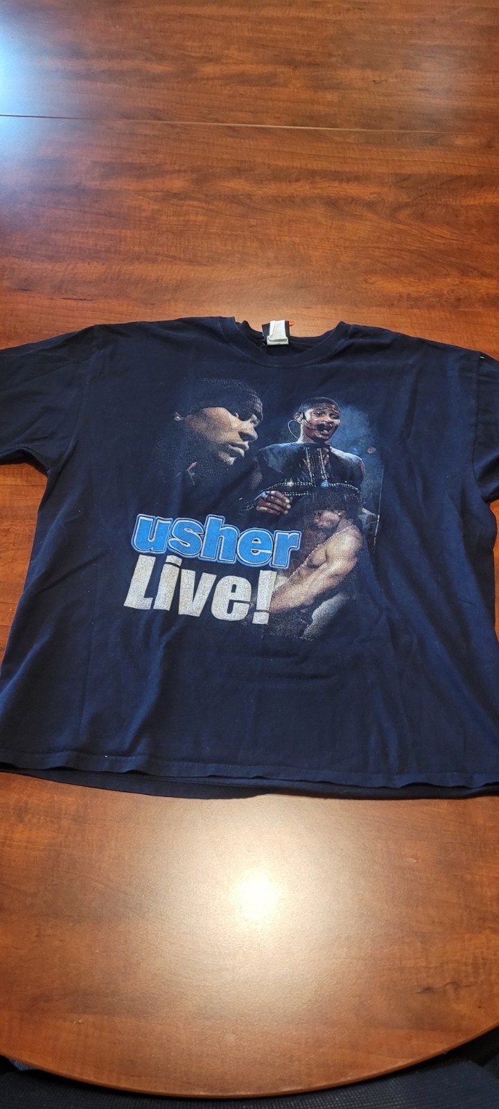VINTAGE 2004 Usher & Kanye West “The Truth Tour” T-Shirt Large RARE VARIATION