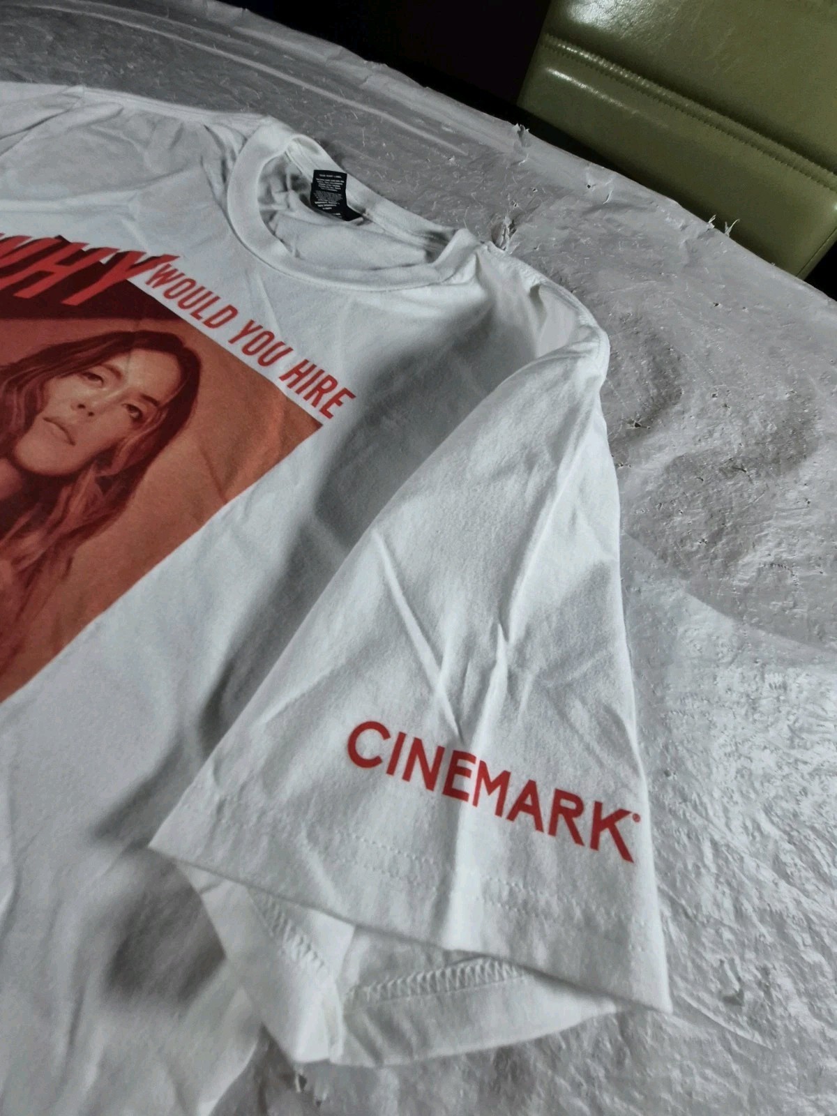 The Housemaid Sydney Sweeney Cinemark Movie Promo White TShirt Size Medium