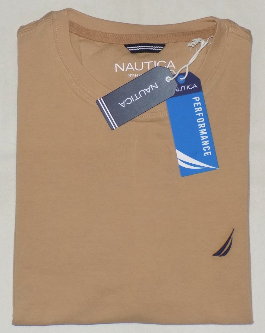 Nautica Men’s Active Stretch Performance T-Shirts Tanin M New