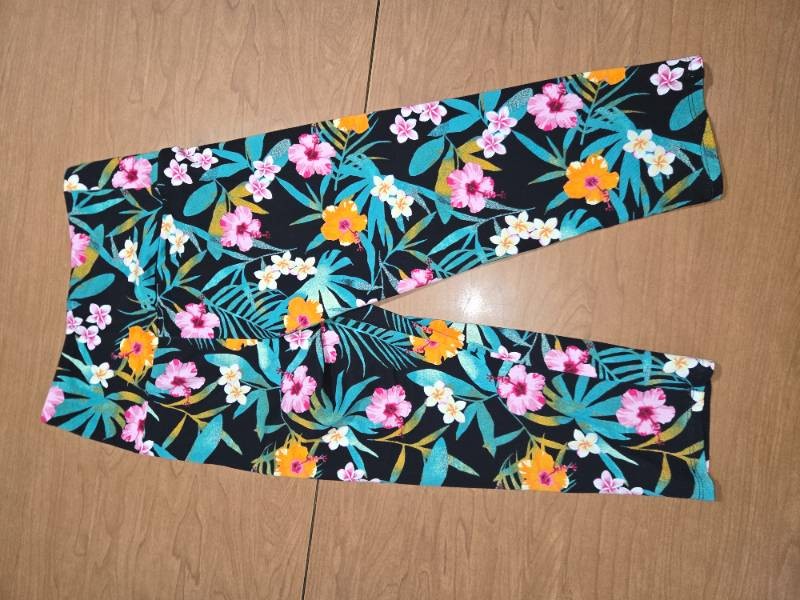 Bebe Women's Floral Print Top Size XS (0-2) Multi-Color