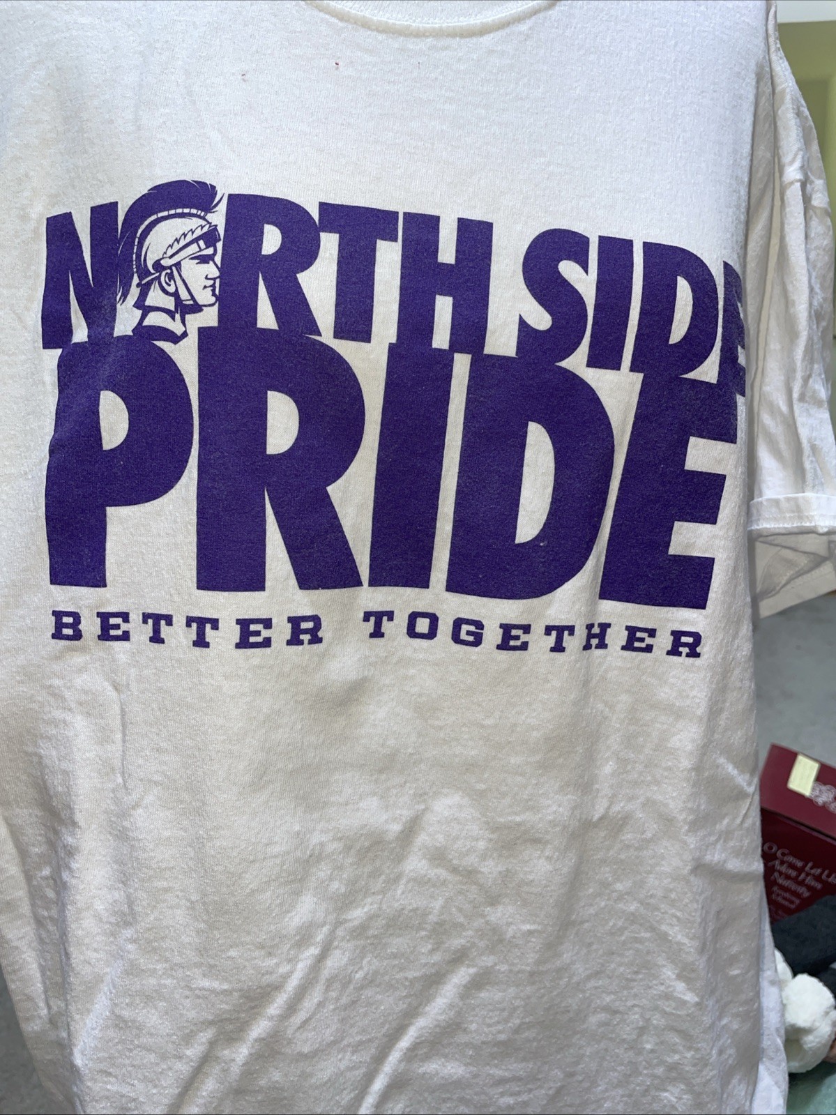 Port and Company North Side Pride White Short Sleeve T Shirt Size XL