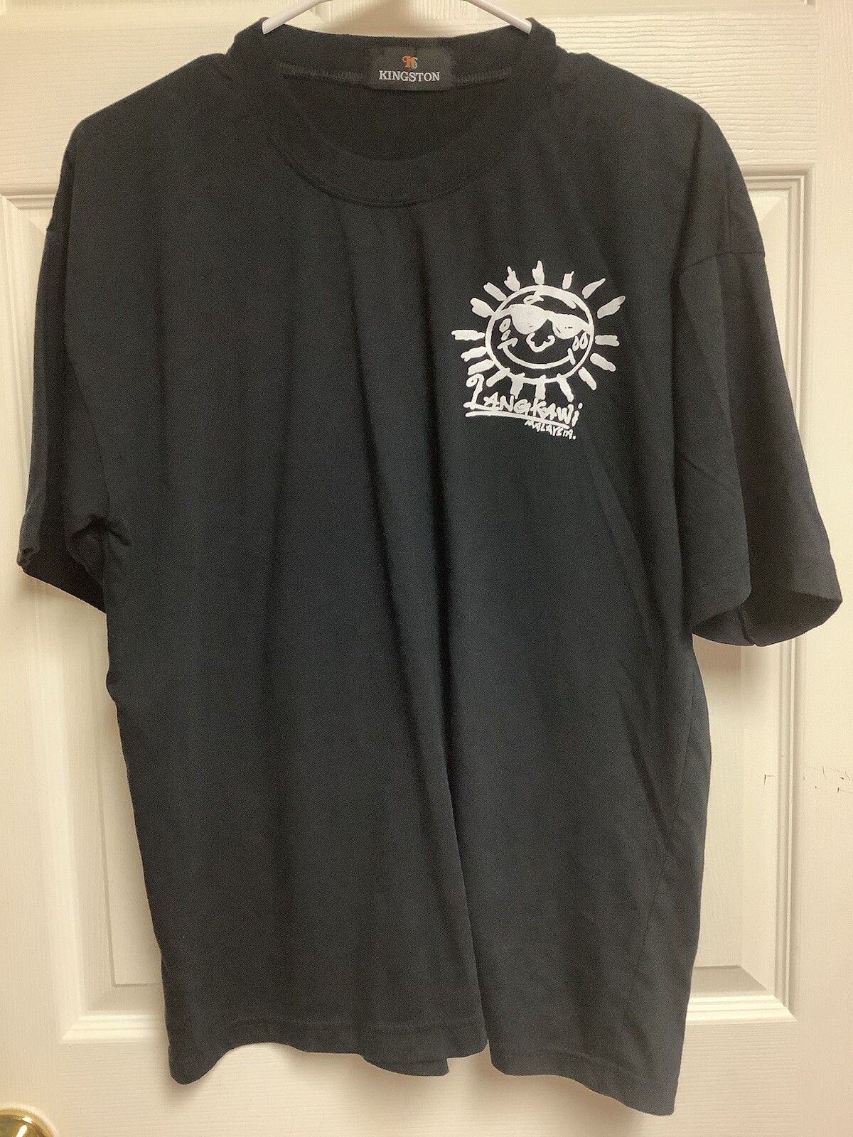 Langkawi Malaysia Black Men’s Shirt Sun No Size Tag READ