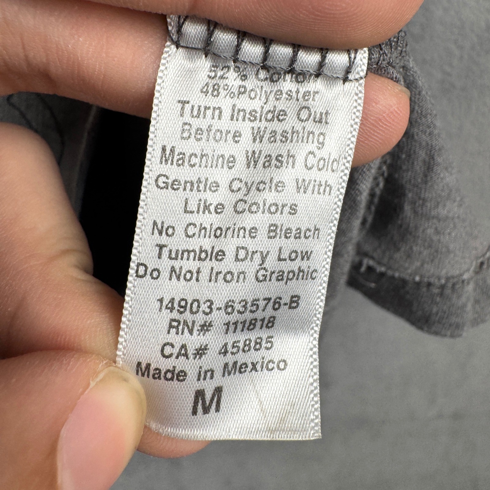 Michael Kors Mens T-Shirt Gray All Over Outline Logo Graphic Crew Neck Medium