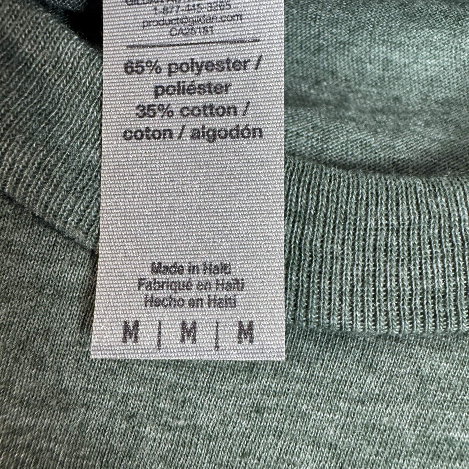 Gildan Soft Style Short Sleeve T-shirt Size Medium Heather Green – 4 Shirts NWOT