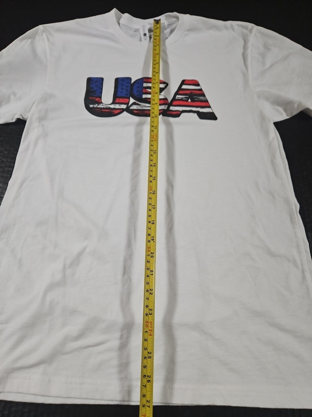 Next Level Mens White Tshirt USA size Medium