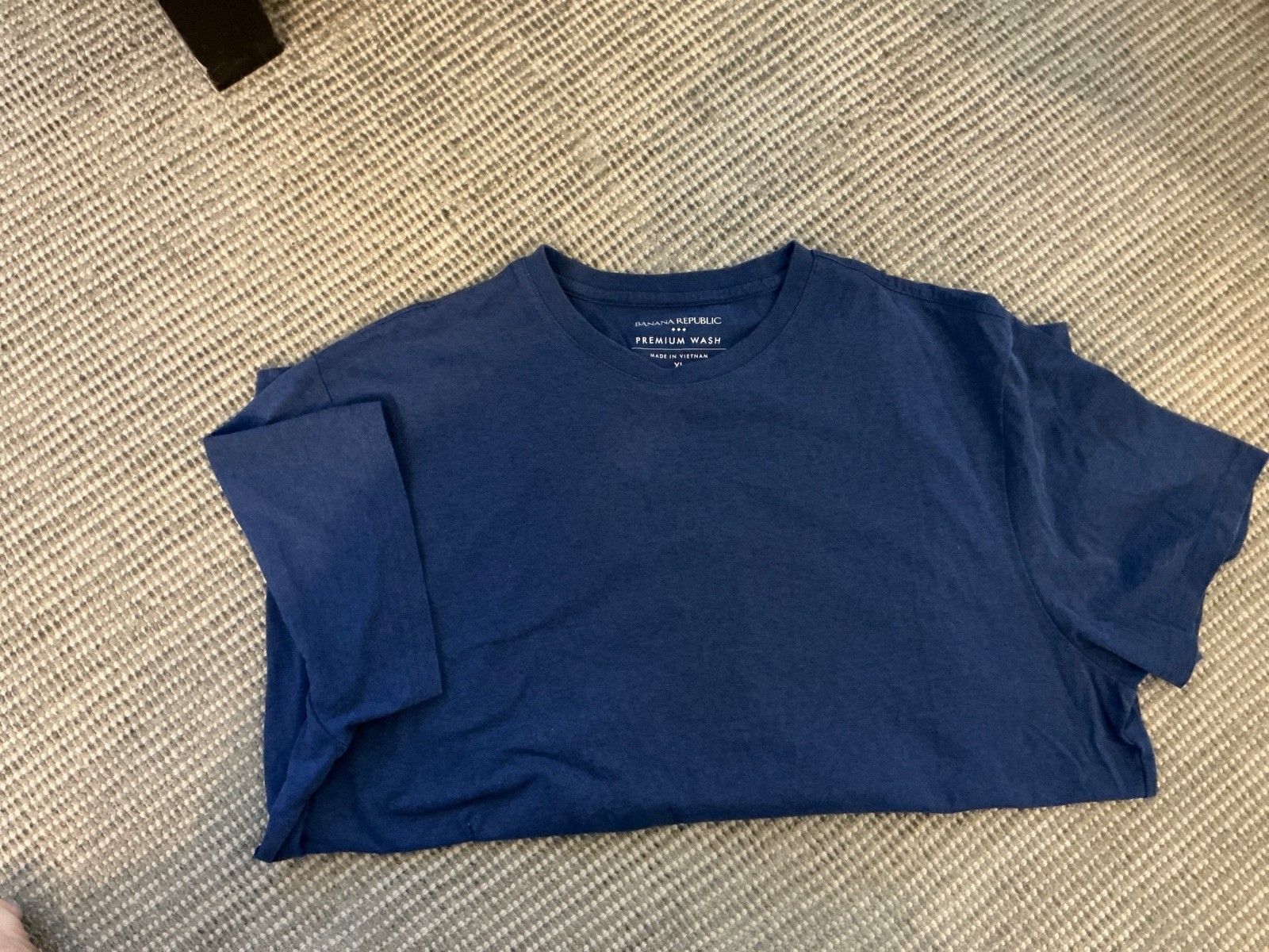 Banana Republic Premium Wash Men’s Tshirt Navy XL