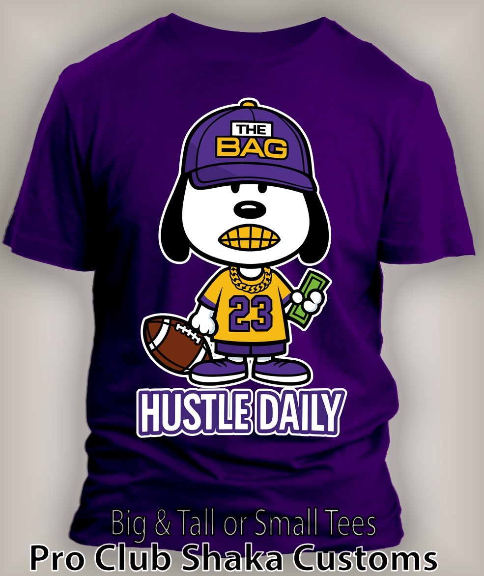 Snoop’s Hustle Bag Hustle Daily Graphic Big & Tall Tee Shirt Hip Hop Get Money T