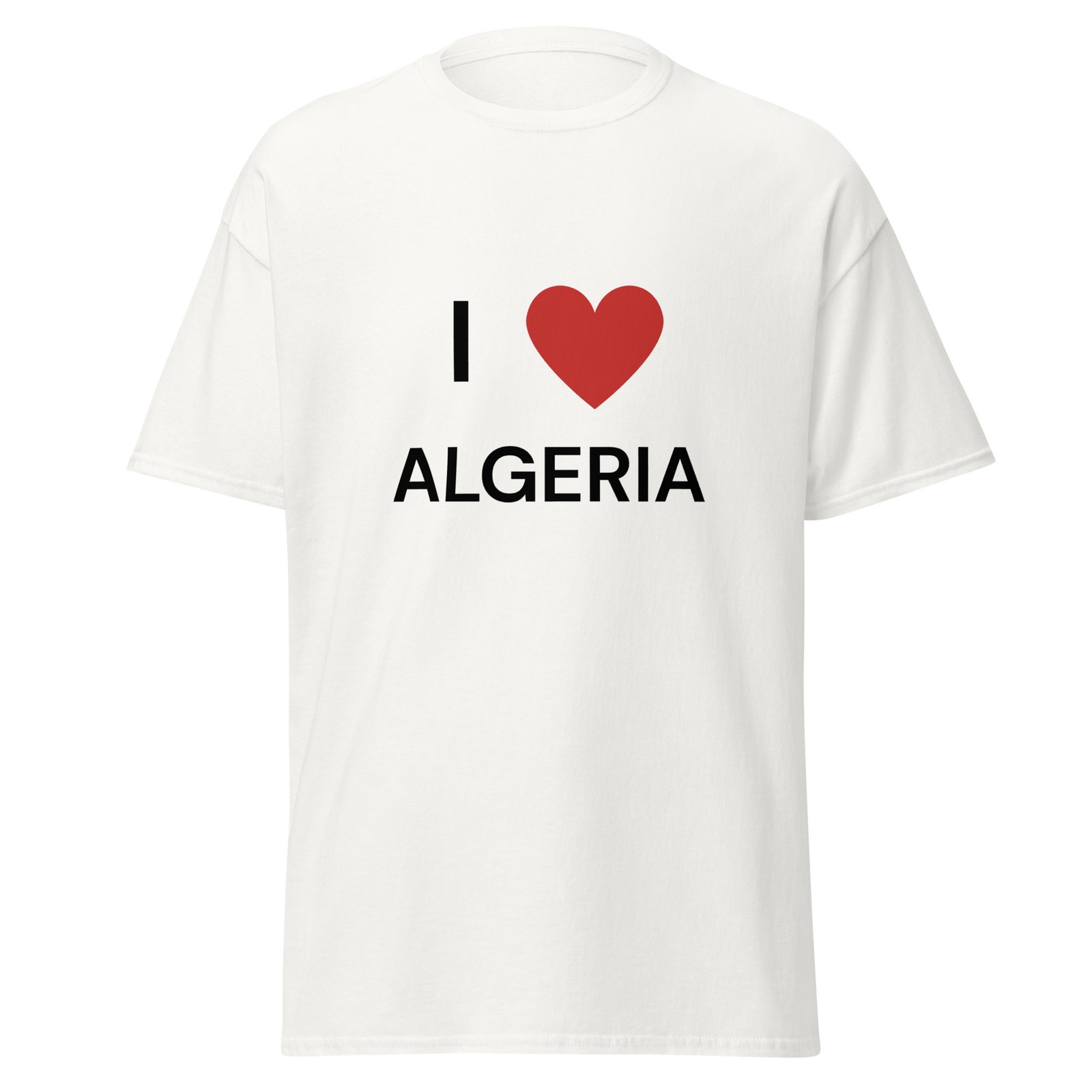 I love Algeria Unisex classic tshirt