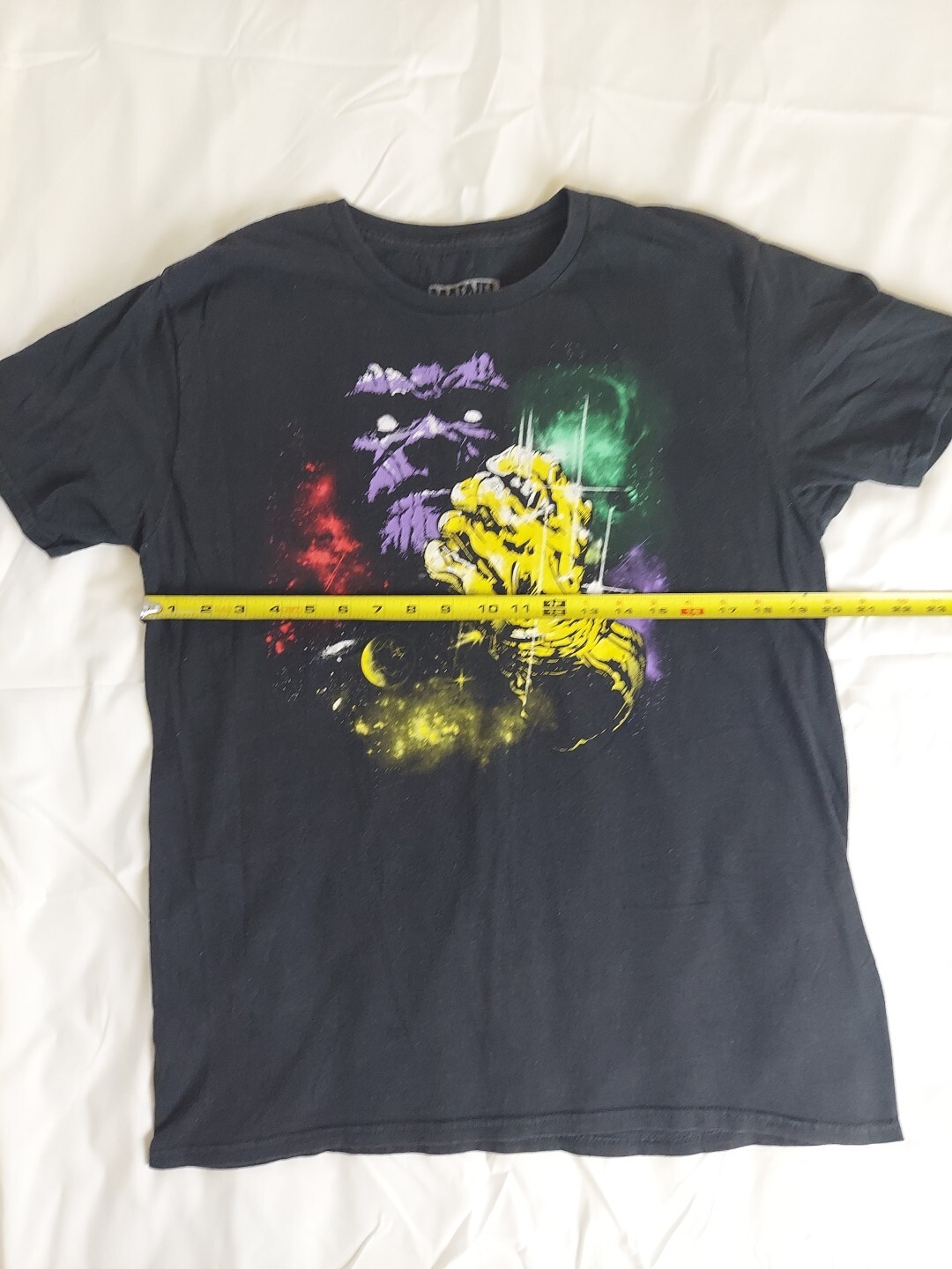 Marvel Avengers Infinity War Thanos Gauntlet Mens L T-shirt Geek Fuel Exclusive