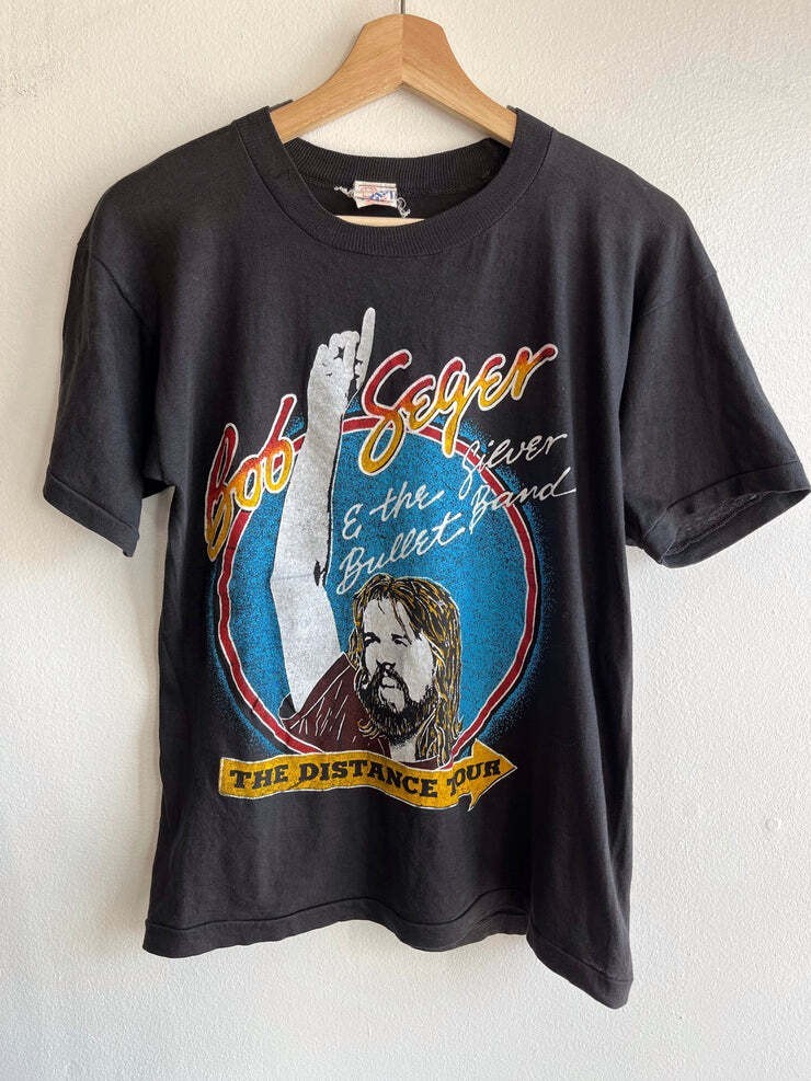 Vintage 1970 80’s Bob Seger t shirt, Bob Seger cotton gift women men W01197