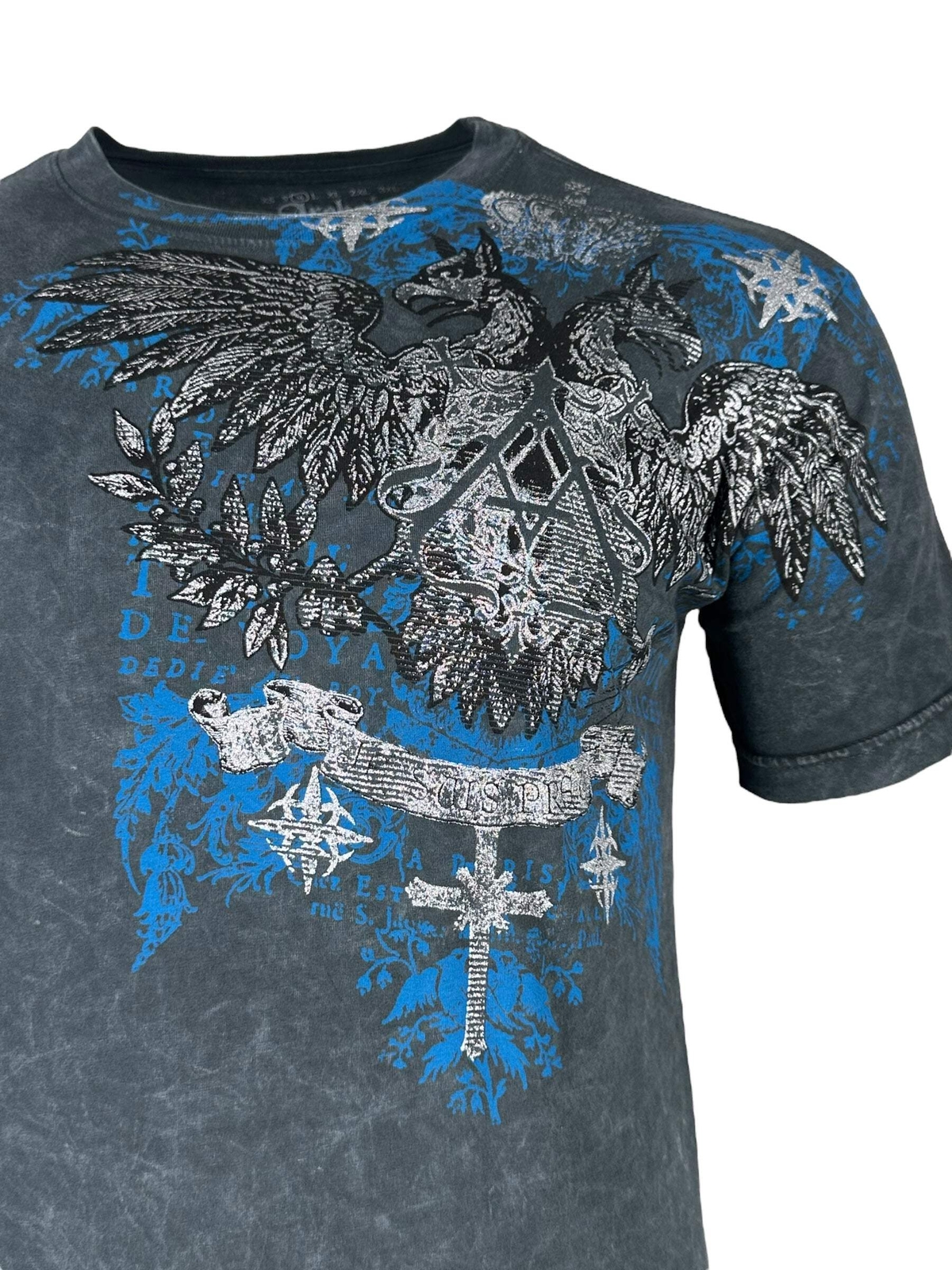 Archaic by Affliction Men’s T-Shirt Calcium Biker Y2K S-5XL