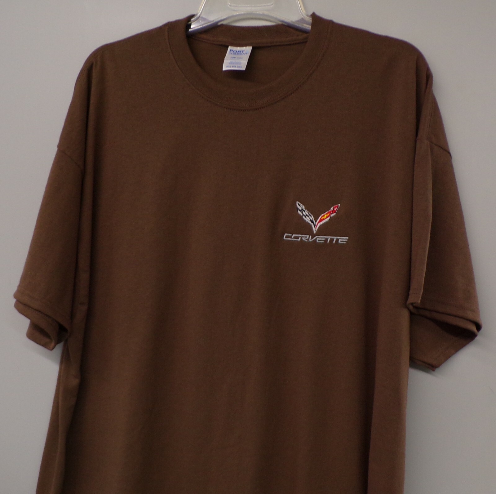 Chevrolet Corvette C7 Sports Car Embroidered T-Shirt S-6XL, LT-4XLT Chevy New