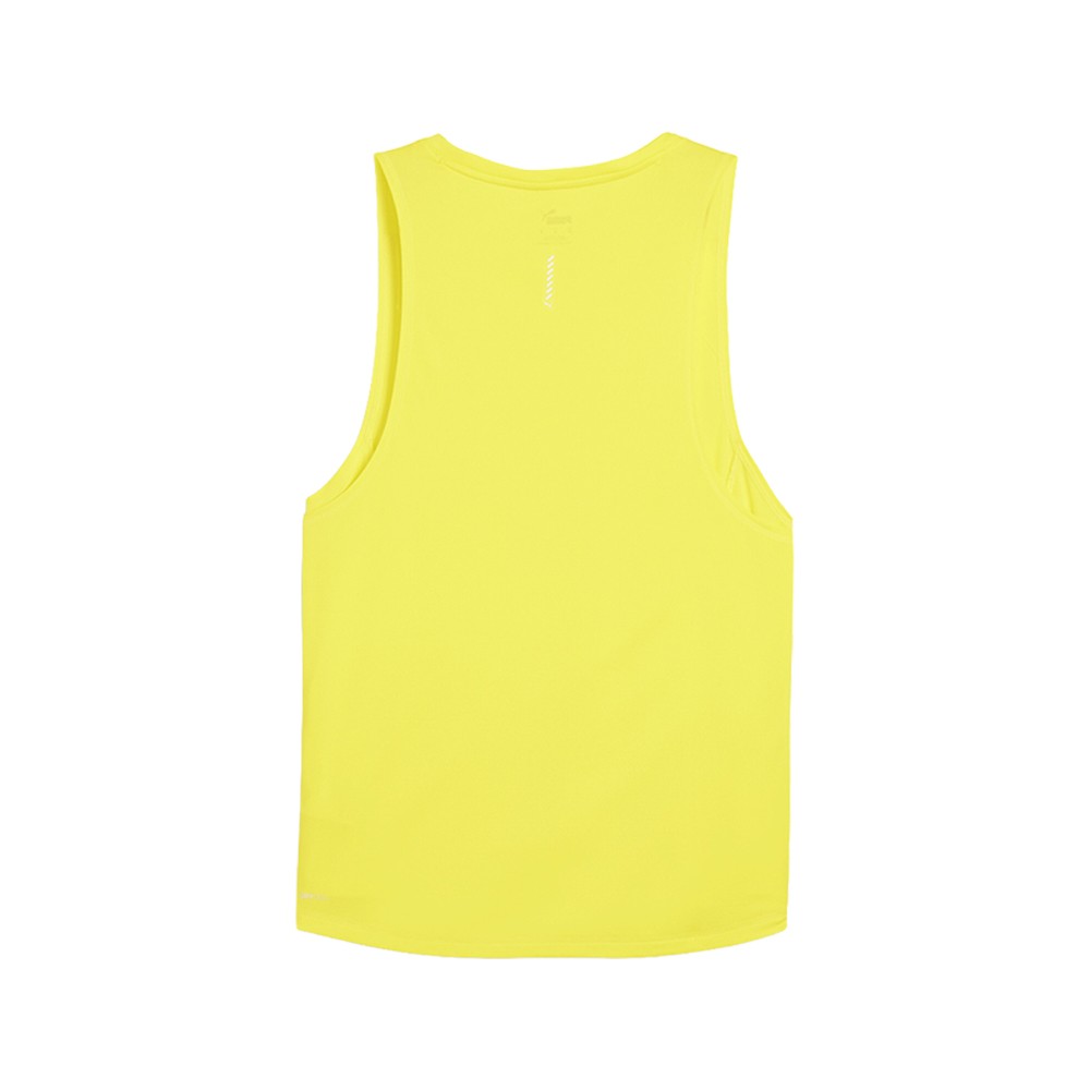 PUMA Velocity Running Crew Neck Athletic Tank Top Mens Yellow Casual Athletic 5