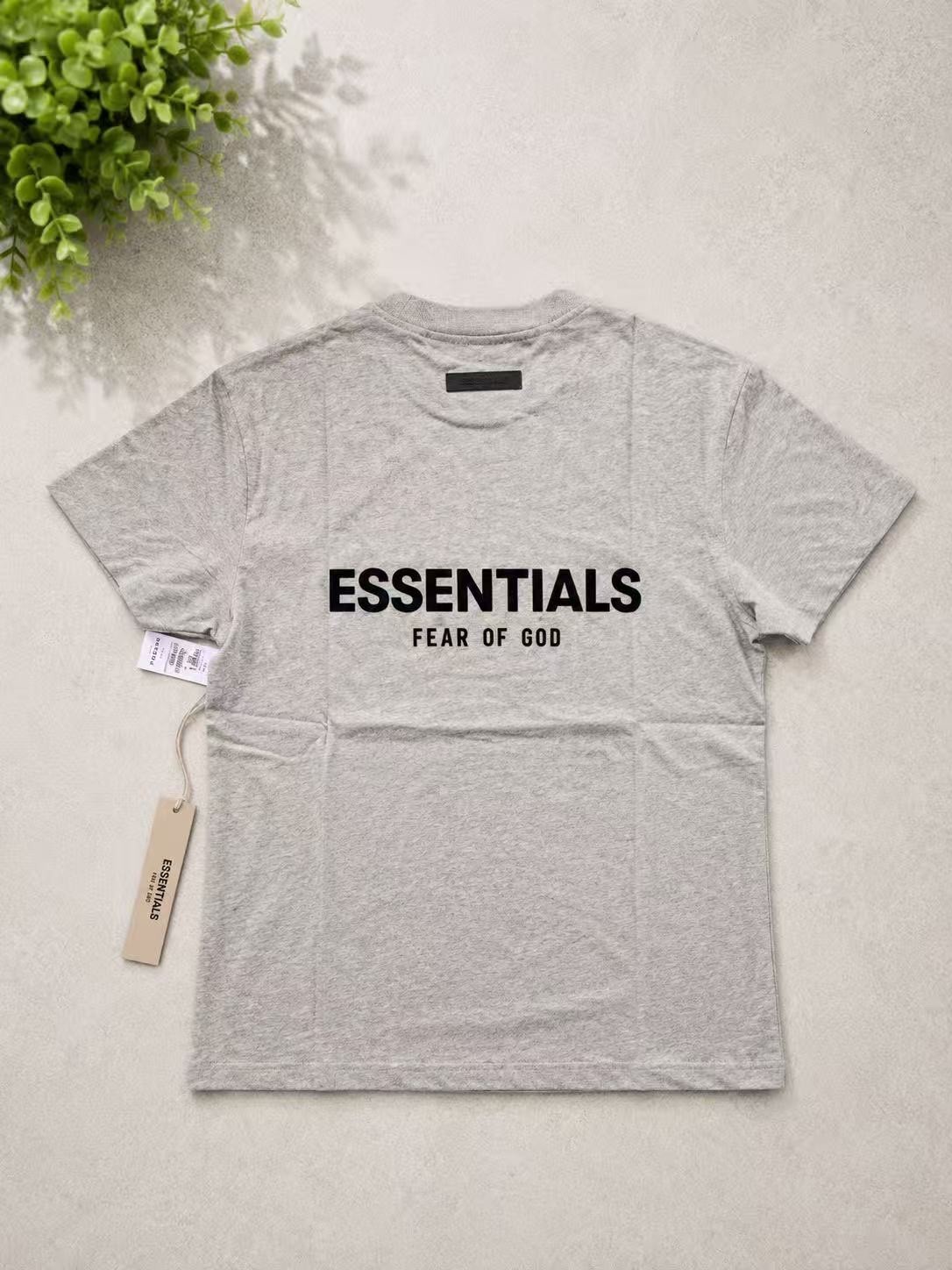 Authentic Fear Of God Essentials Dark Oatmeal T-Shirt | All Sizes XS-XL |