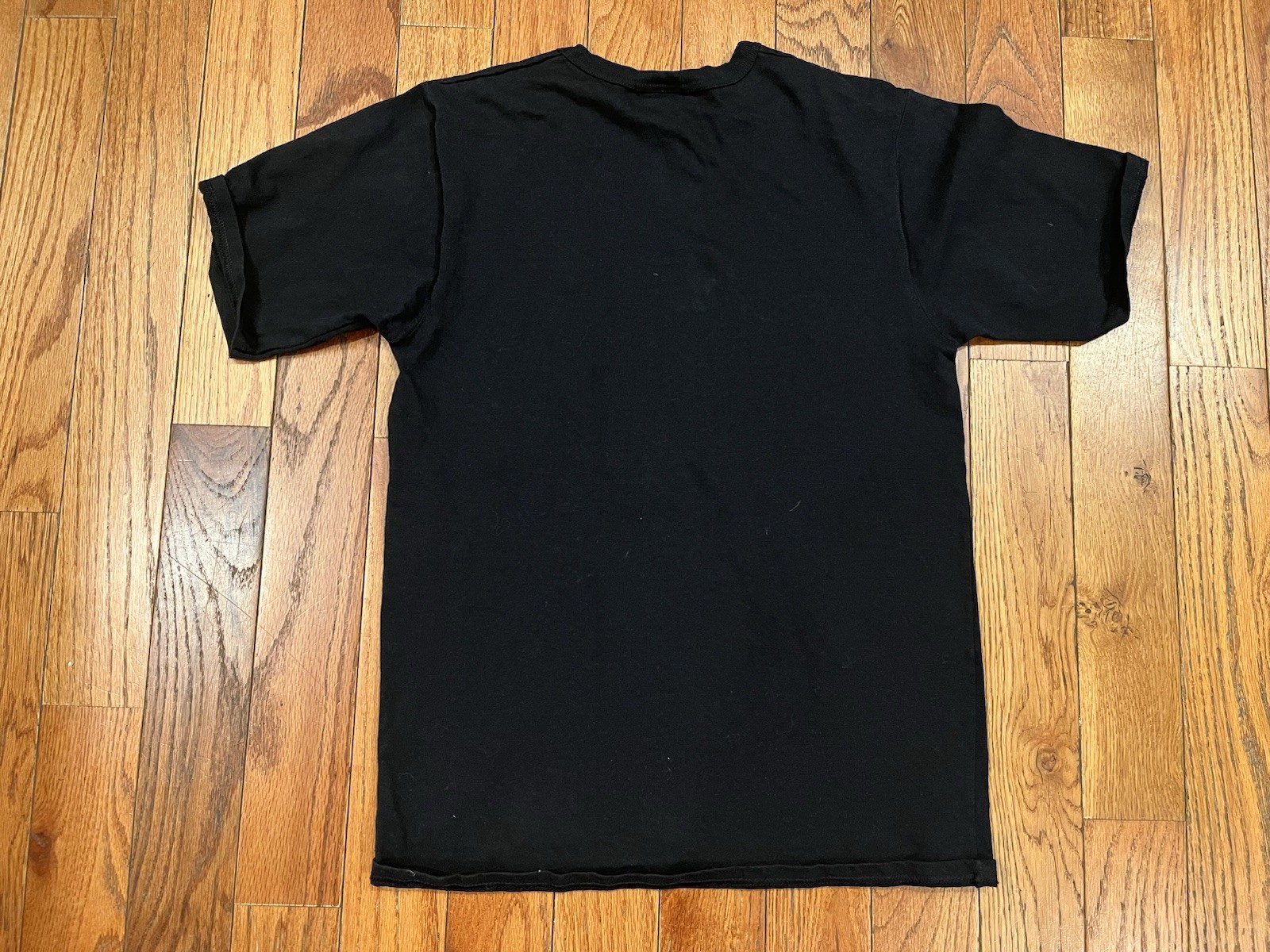 Vintage Champion Big Spellout T-Shirt Mens Medium Logo Tee 90s Short Sleeve