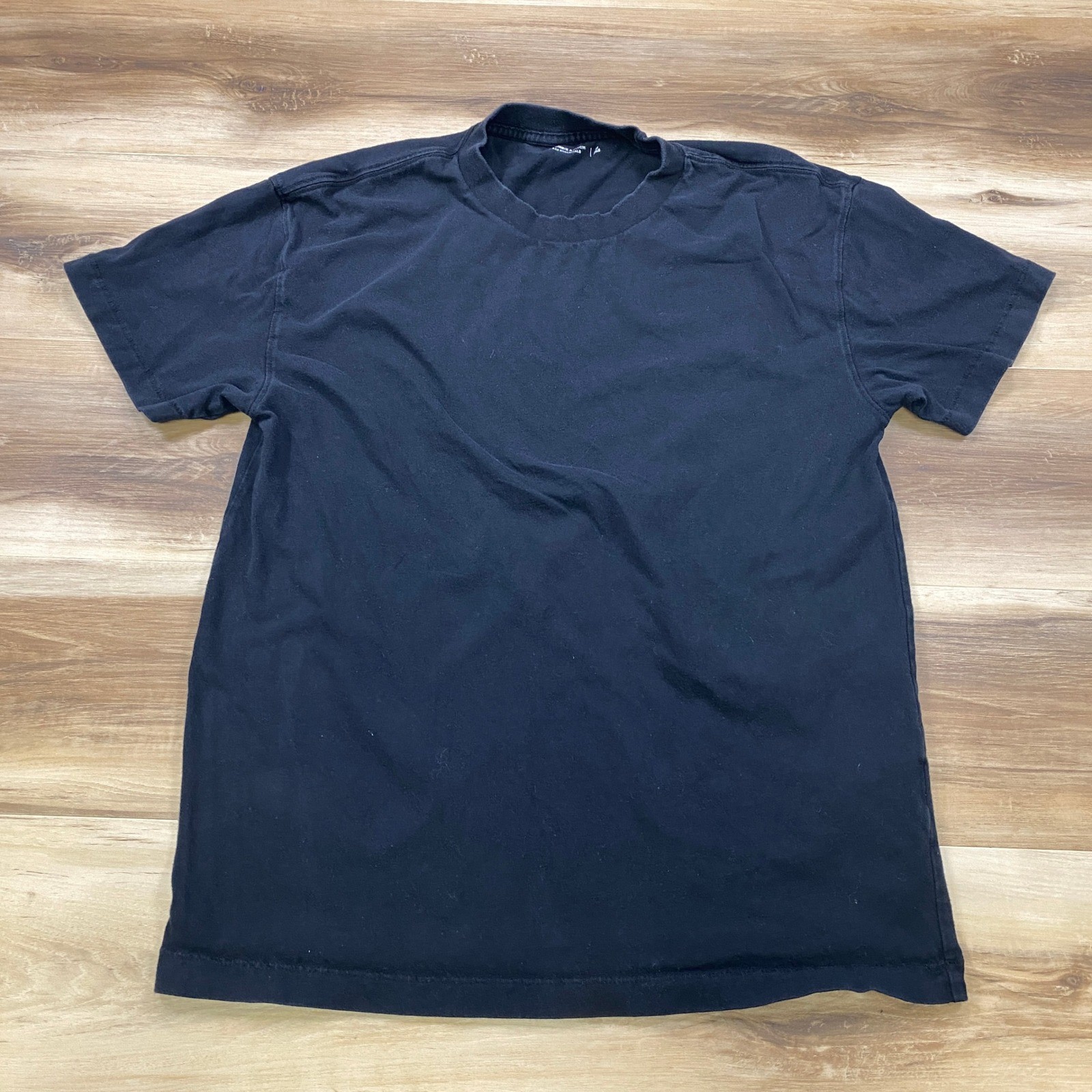 Abercrombie & Fitch T-Shirt Mens M 100% Cotton Classic Fit Navy Soft A&F