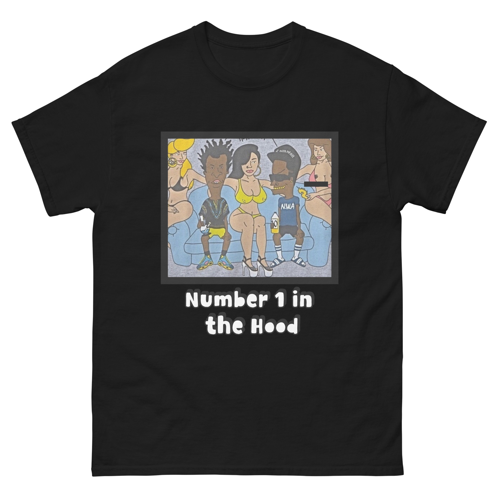 Black Beavis and Butthead Tee | Classic Unisex | Funny Beavis & Butthead T-shirt