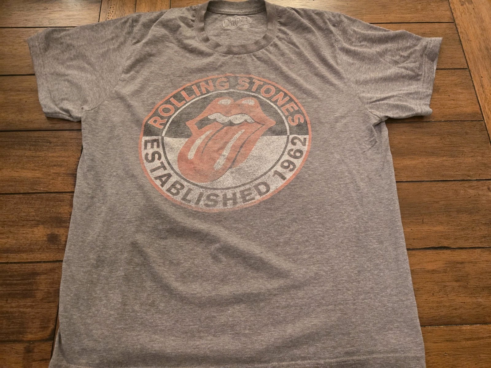 Rolling Stones Established 1962 Old Navy Gray Shirt Men’s XL Band Tee